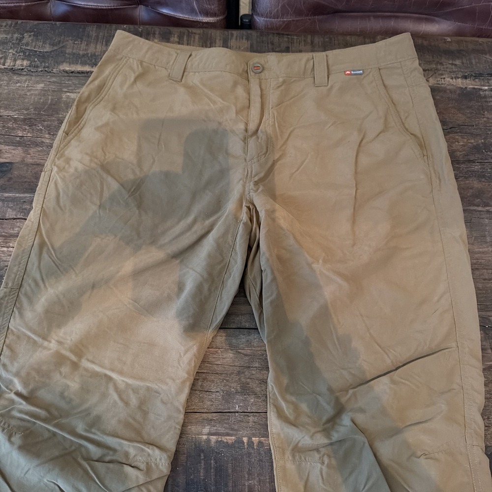 Simms Fishing Insect Shield Men's Outdoor Hiking Pants Size 38